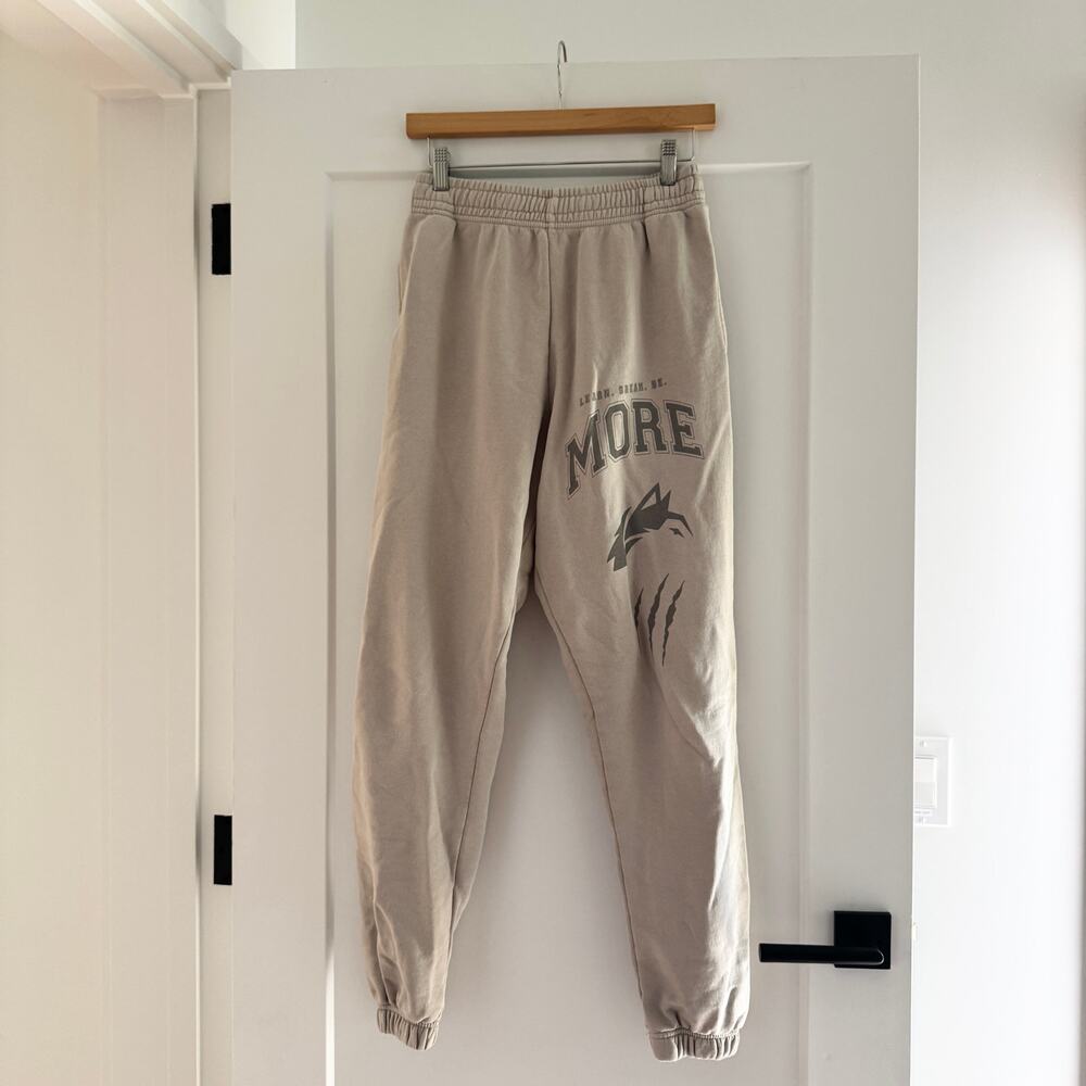 Alphalete Oversized Joggers XS unisex logo lounge sweatpants gym training